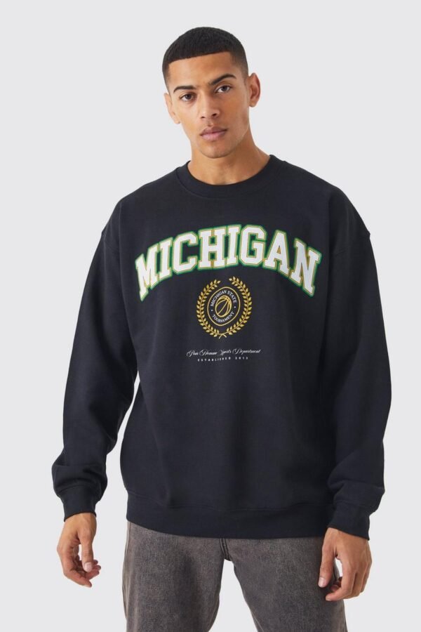 MICHIGAN PRINT SWEATSHIRT