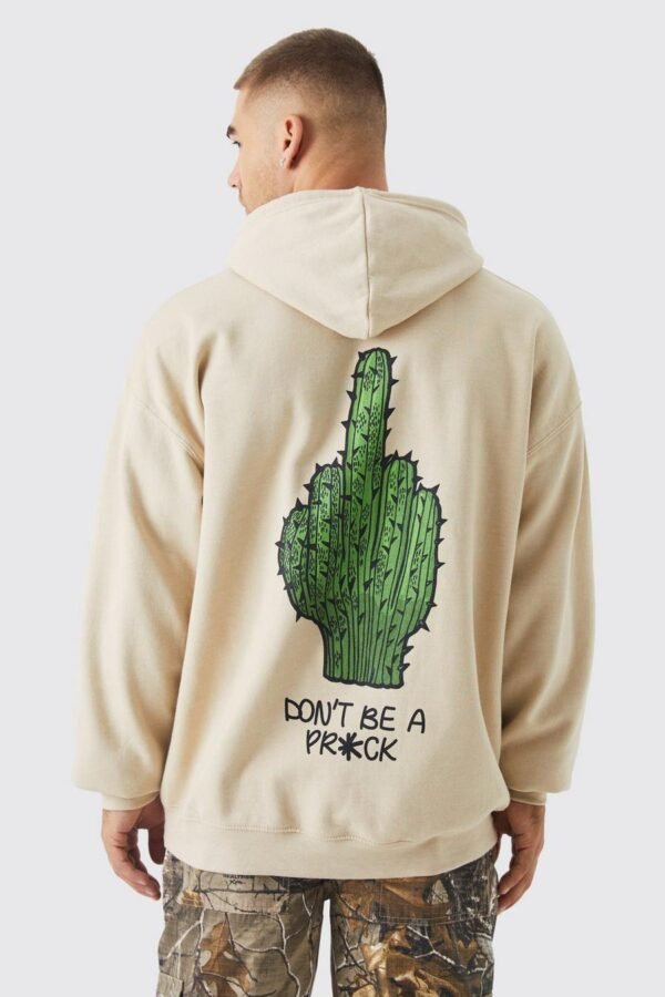 OVERSIZED DON'T BE A MEME HOODIE