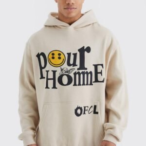 OVERSIZED HOMME GRAPHIC HOODIE