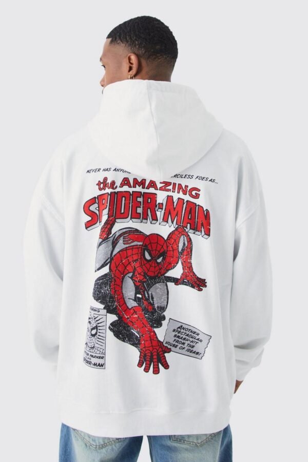 OVERSIZED SPIDERMAN LICENSE HOODIE