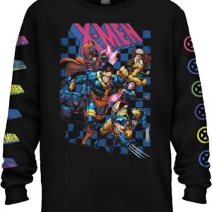 X-Men Black Long Sleeve Shirt